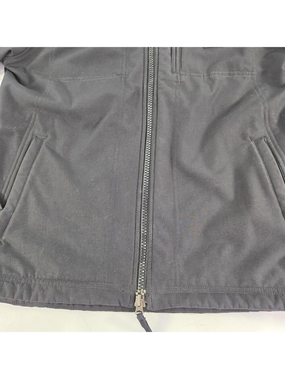Carhartt Womens Black Full Zip Jacket Size M Softshell Rugged Flex Peak Fleece - Picture 12 of 14